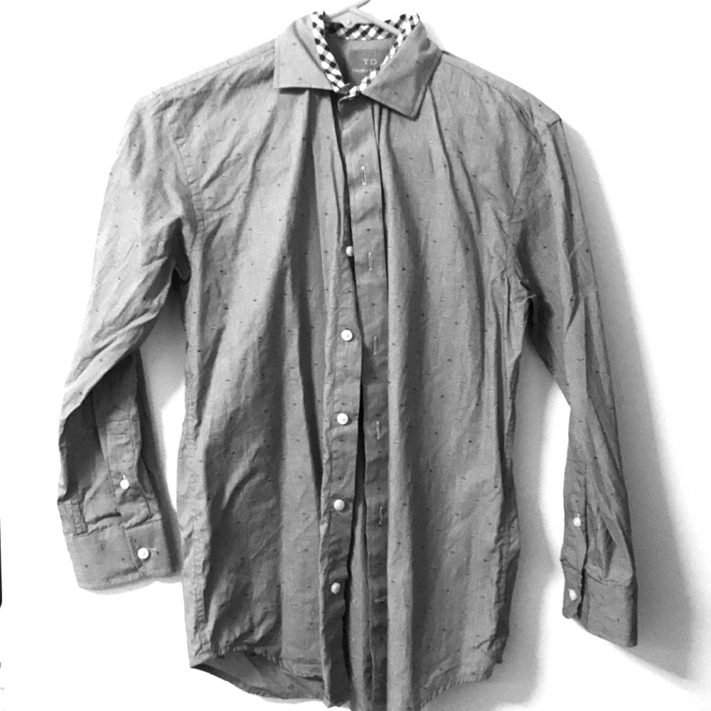 Thomas Dean Boys Dress Shirt
